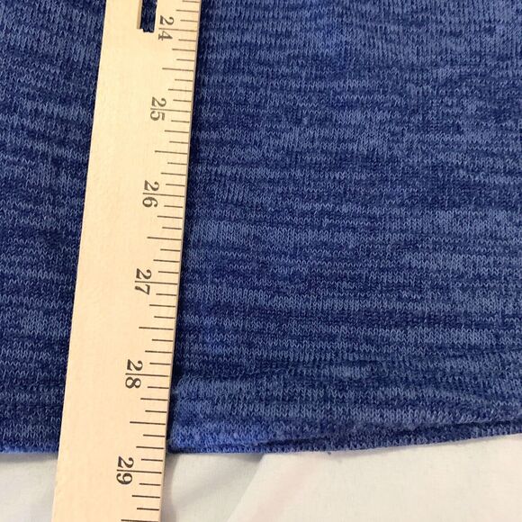 WinWin Off-Shoulder Tunic Top Medium Women Blue Lace Sleeve BOHO Hippie Boho - Picture 9 of 12